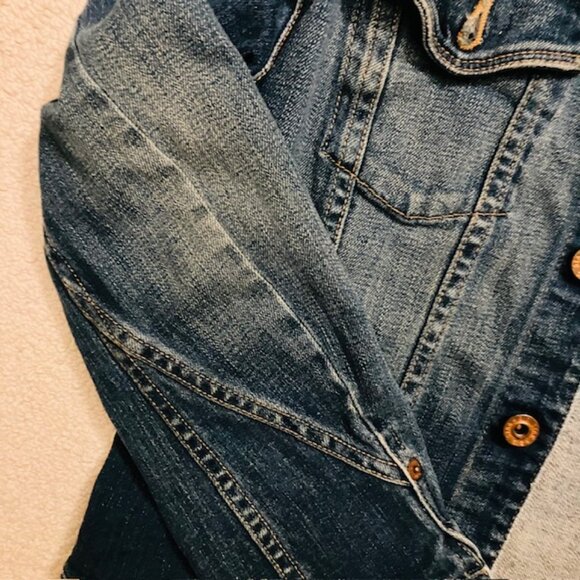 VTG Big Star (JACKY) denim jacket women Juniors size S (see measurements) - Picture 3 of 5